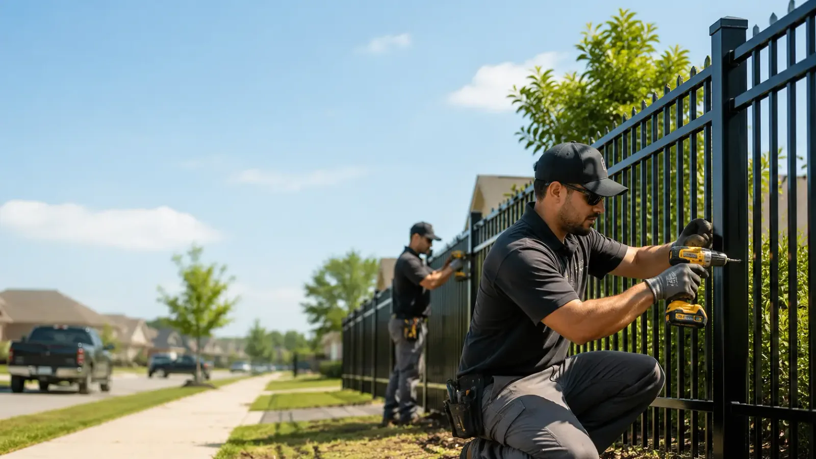 Metal Fence Installation in Letohatchee, AL